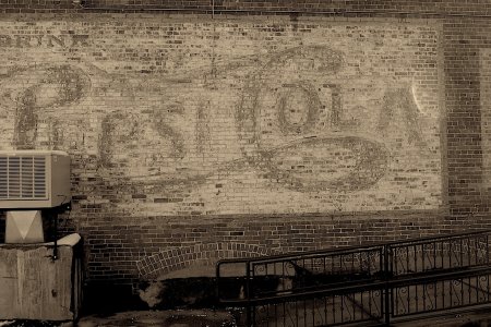 Pepsi Cola reclame in Bisbee